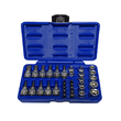 Trusa 34 chei, torx, biti, e-torx, 3/4", Asta