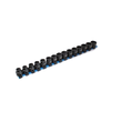 Set chei tubulare de impact 1/2", 10-24 mm, 15 piese, Asta