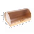 Cutie pentru paine, 39x28x18.5 cm, din acril-bambus, KingHoff