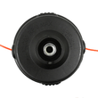 Mosor pentru motocoasa, filet interior 10 x 1.25, buton galben, ejectare fir automata, usor de reumplut, Verke
