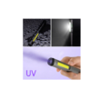 Lanterna din aluminiu, cu laser si lumina UV, pentru iluminat, 400 Lm 800 Mah, Verke