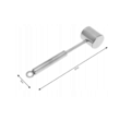 Batator de carne, din inox, ciocan fragezire, Kinghoff
