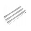 Set cutite de masa, 3 elemente, inox lustruit, Kinghoff