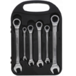 Set chei inelare articulate cu clichet 7 piese 8-19mm Verke