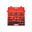 Trusa chei tubulare de impact hexagonale si bihexagonale, 3/4" si 1", 26 bucati, Verke