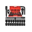 Trusa chei tubulare de impact hexagonale si bihexagonale, 3/4" si 1", 26 bucati, Verke