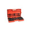 Trusa chei tubulare de impact hexagonale si bihexagonale, 3/4" si 1", 26 bucati, Verke