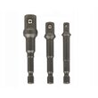 Set 3 adaptoare pentru filetanta 1/2, 1/4, 3/8, Silver
