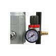 Gresor pneumaric 12 litri, pompa pneumatica pentru gresat, Silver