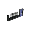 Set de imbusuri, Torx cu gaura, tamper, lungime 37 mm, 1/4", 8 piese, Asta
