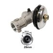 Angrenaj unghiular, cap reductor pentru motocoasa, 9 caneluri, 28 mm, PowerX