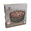 Tava pentru pizza cu strat de marmura, baza din otel, set 5 elemente, 38,5x24,3x19,6cm, Kinghoff