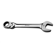 Cheie combinata, fixa si inelara cu clichet, 15 mm, articulara, Asta