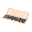 Set burghie pentru lemn, 460 mm, 6 piese, 6 - 25 mm, Silver
