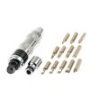 Set surubelnita de impact si biti, pentru suruburi gripate, 1/2", 13 piese, cutie metalica, Satra
