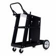 Carucior, suport pentru aparat de sudura cu 3 rafturi, sarcina maxima 60 kg, Kraft