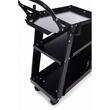 Carucior, suport pentru aparat de sudura cu 3 rafturi, sarcina maxima 60 kg, Kraft