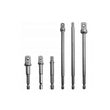 Set adaptoare si biti, 16 piese, Silver