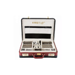 Set tacamuri din inox, 72 piese, geanta depozitare tip diplomat, Kinghoff