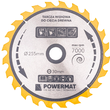 Disc circular pentru lemn, 255 x 30, 24 dinti, vidia, Powermat