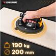 Ventuza pentru placi, diametru 200 mm capacitate 190 kg,  Powermat