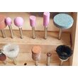 Set freze 100 piese de slefuit pentru minibiax Silver