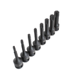 Set chei tubulare de impact tip torx, T30 - T80 1/2", 8 piese, Asta