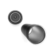 Termos, inox, capacitate 380ml, negru cu linii roz, Klausberg