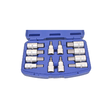 Trusa biti, imbus, hexagonale, 1/2 inch H5 - H22, 12 piese, Asta