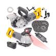 Masina pentru facut canale in beton profesionala, canelat pentru instalatie, cu racire pe apa, putere 3000 W, 5000 rpm, 133 x 4,5 x 20 mm, Powermat