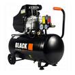 Compresor de aer cu 1 cilindru, 2.8kw 120l/min, capacitate rezervor 24 litri, Black