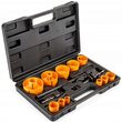 Set 17 carote, burghie pentru metal, lemn, Powermat