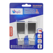 Set 2 cuiere din inox pentru usa si dulap Sepio
