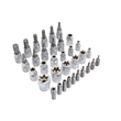 Trusa chei tubulare, biti, torx,  E, 3/8, 34 piese, Satra
