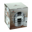 Set de 5 piese, oala pentru fiert cu abur, inox, 24 cm 5 litri Kinghoff