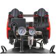Compresor de aer cu piston, capacitate rezervor 38 litri, 2 CP, debit 120 l/min, 8 bari, Verke