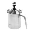 Spumator manual de lapte, aparat spumat, inox, 0,8l Kinghoff