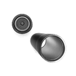 Termos, inox, capacitate 380ml, negru cu linii verzi, Klausberg