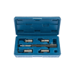 Trusa de freze pentru curatare locas injector, rectificare scaun injectoare, 15, 17, 19 mm, 6 piese Satra