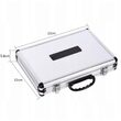 Set 35 freze pentru lemn , cutie metalica compatibile cu Oberfreza, freza electrica prindere de 8mm Silver