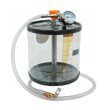 Recuperator pentru ulei uzat cu golire pneumatica, vas control cantitate, 65 L, Baug