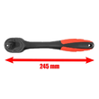 Cheie cu clichet, antrenor 1/2", 72 dinti, 245 mm, Verke