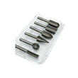 Set 6 freze pentru metal, prindere 6 mm, lungime 55mm, Verke