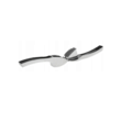 Presa usturoi, din inox, 4x3x15.5 cm, Kinghoff