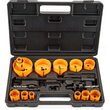 Set 17 carote, burghie pentru metal, lemn, Powermat