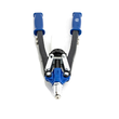 Cleste manual pentru nituit, 3.2 - 6.4 mm, 4 capete interschimbabile, Satra