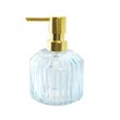 Dozator manual de sapun lichid din sticla, 100ml, auriu, Sepio
