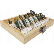 Set 12 Freze Lemn Profesionale pt Freza Oberfreza Prindere 8mm Silver