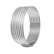Forma, inel reglabil pentru tort, din inox, 8.5 x 26 x 31 cm, Kinghoff