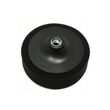  Burete pentru lustruit 180 x 50 mm, moale, negru, Silver